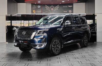 AED 3,350 P.M | 2022 Nissan Patrol Platinum 70th Anniversary VVEL DIG | Under Warranty | GCC |