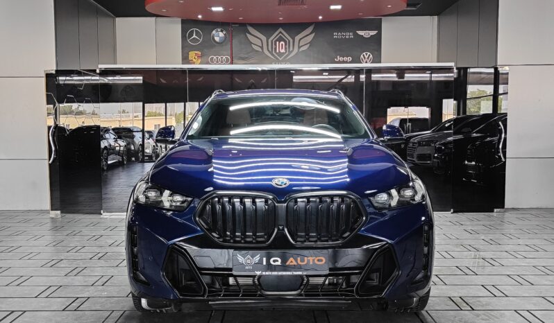 
								AED 4,550 P.M | 2024 BMW X6 xDrive40i M Sport | Under Warranty | GCC | full									