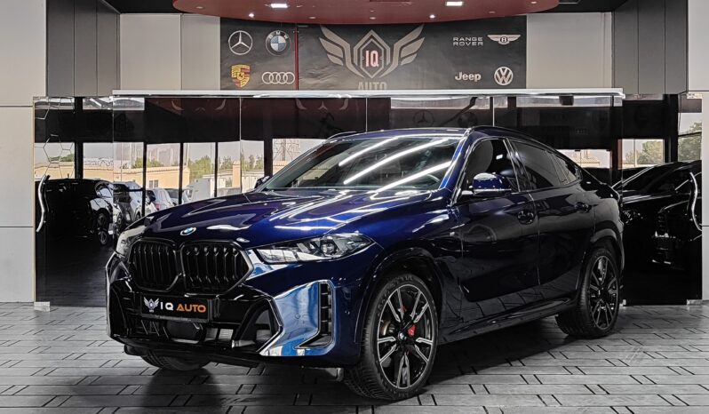
								AED 4,550 P.M | 2024 BMW X6 xDrive40i M Sport | Under Warranty | GCC | full									