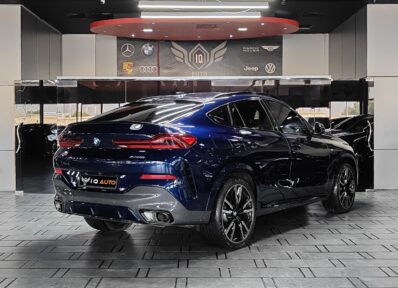 AED 4,550 P.M | 2024 BMW X6 xDrive40i M Sport | Under Warranty | GCC |