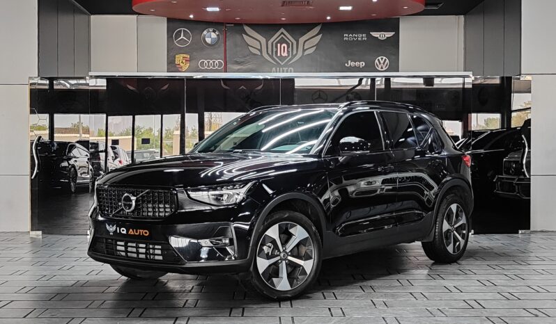 
								AED 1,800 P.M | 2024 Volvo XC40 B4 Ultimate Dark | Under Warranty | GCC | full									