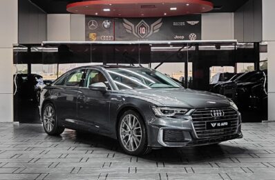 AED 2,050 P.M | 2022 Audi A6 40 TFSI S-Line | Under Warranty | GCC |