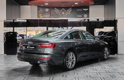 AED 2,050 P.M | 2022 Audi A6 40 TFSI S-Line | Under Warranty | GCC |