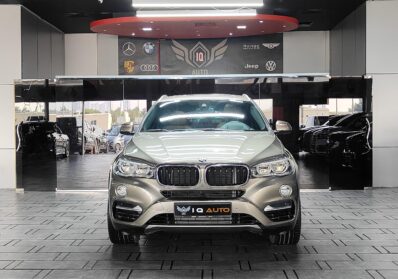 AED 1,320 P.M | 2018 BMW X6 xDrive35i Exclusive | Under Warranty | GCC |