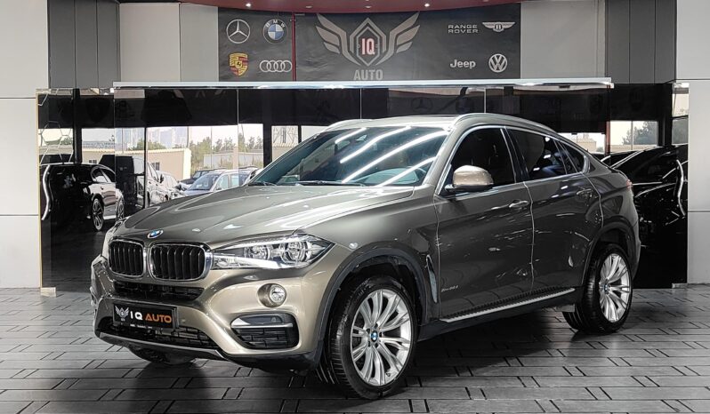 
								AED 1,320 P.M | 2018 BMW X6 xDrive35i Exclusive | Under Warranty | GCC | full									