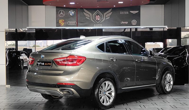 
								AED 1,320 P.M | 2018 BMW X6 xDrive35i Exclusive | Under Warranty | GCC | full									