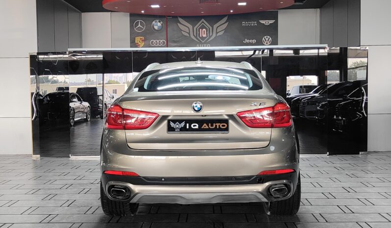 
								AED 1,320 P.M | 2018 BMW X6 xDrive35i Exclusive | Under Warranty | GCC | full									
