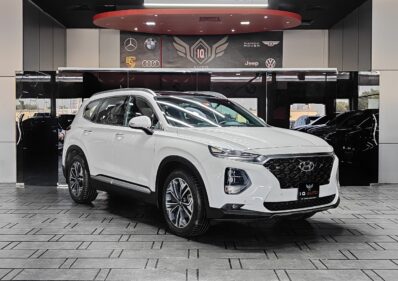 AED 920 P.M | 2019 Hyundai Santa Fe 3.5 HTRAC (7 Seater) Full Option | Under Warranty | GCC |