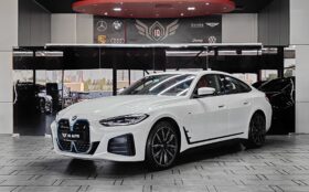 AED 2,340 P.M | 2024 BMW i4 Gran Coupé eDrive35 M Sport | Under Warranty | GCC |