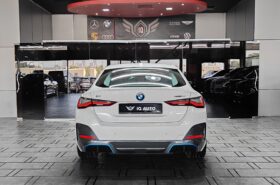 AED 2,340 P.M | 2024 BMW i4 Gran Coupé eDrive35 M Sport | Under Warranty | GCC |