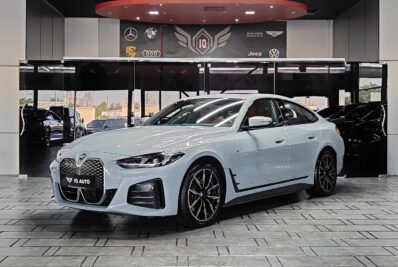 AED 2,470 P.M | 2025 BMW i4 Gran Coupé eDrive35 M Sport | Under Warranty | GCC |