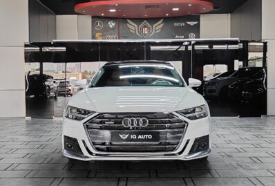 AED 1,590 P.M | 2019 Audi A8L 60 TFSI Quattro Full Option | Under Warranty | GCC |