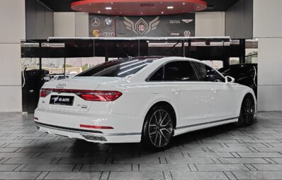 AED 1,590 P.M | 2019 Audi A8L 60 TFSI Quattro Full Option | Under Warranty | GCC |