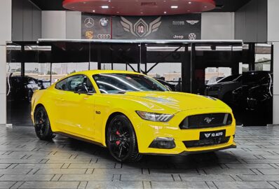 AED 2,200 P.M | 2017 Ford Mustang GT Premium | Under Warranty | GCC |