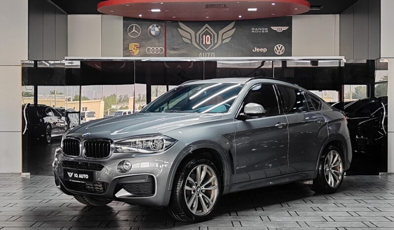 
								AED 1,460 P.M | 2017 BMW X6 xDrive35i M Sport | Under Warranty | GCC | full									