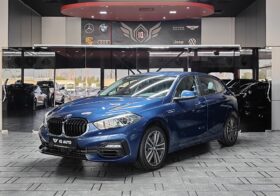 AED 870 P.M | 2021 BMW 120i Joy Edition | Under Warranty and BMW Service Contract | GCC |